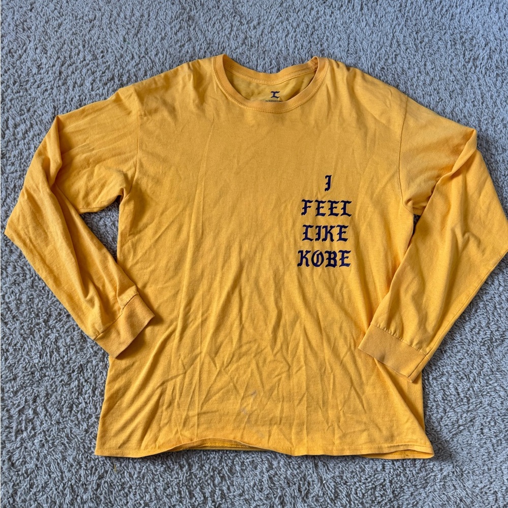 Yellow 'I Feel Like Kobe' Shirt